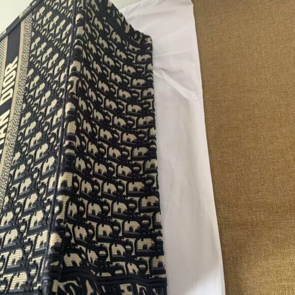 Dior Book Tote Medium Blue Oblique - Picture 5 of 5